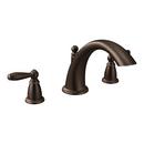 Two Handle Roman Tub Faucet in Oil Rubbed Bronze (Trim Only)