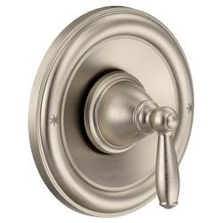 Single Handle Pressure Balancing Valve Trim in Brushed Nickel