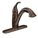 Single Handle Pull Out Kitchen Faucet in Oil Rubbed Bronze