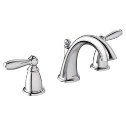 Two Handle Widespread Bathroom Sink Faucet in Chrome