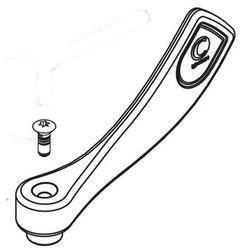 Commercial Handle Service Kit in Polished Chrome