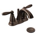 Two Handle Centerset Bathroom Sink Faucet in Oil Rubbed Bronze