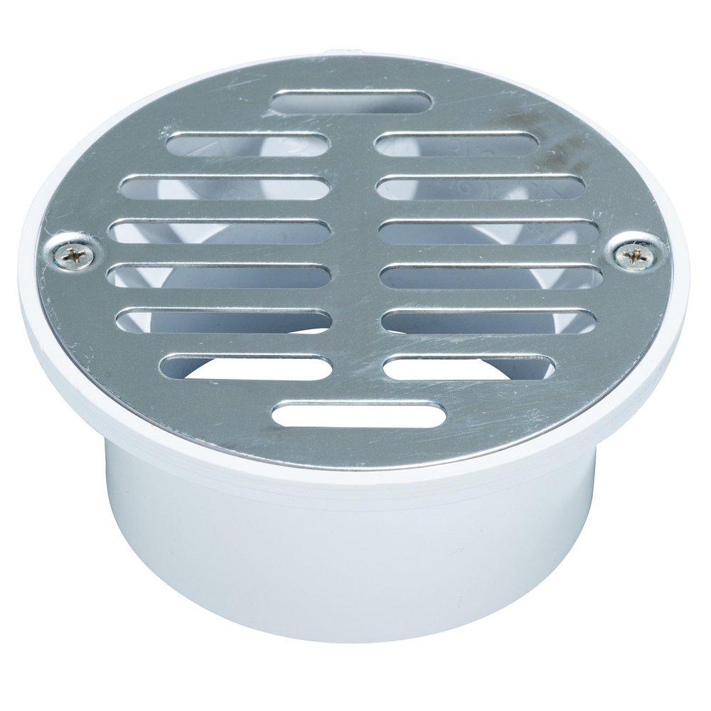 AB & A&trade; Plastic General Purpose Drain in Stainless Steel 
