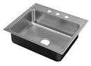 25 x 21 in. 1 Hole Stainless Steel 1 Bowl Drop-in Kitchen Sink in Polished Satin