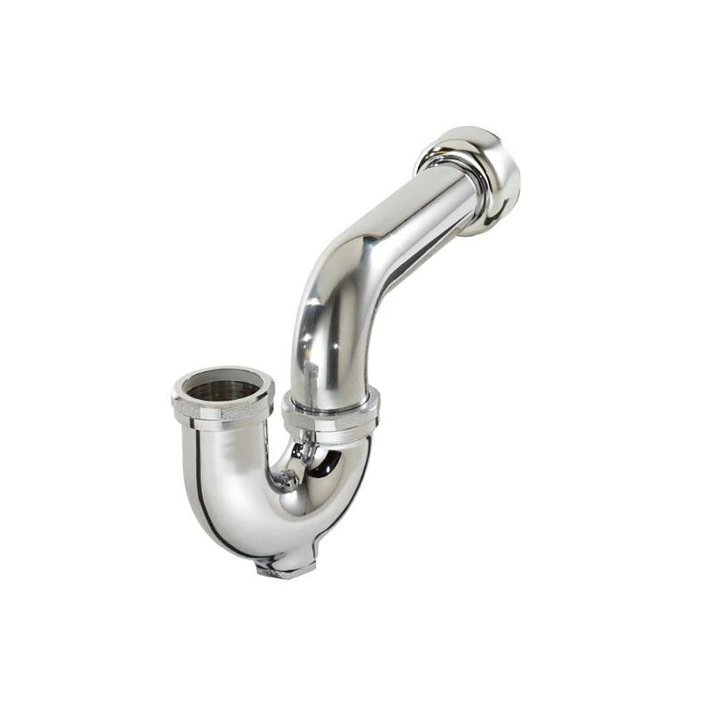 Just Manufacturing Chrome Plated Brass Cast Brass P-Trap 
