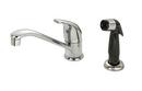 1.5 gpm 1-Hole Kitchen Sink Faucet with Single Lever Handle and Spout in Polished Chrome