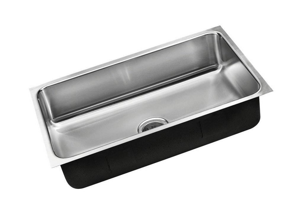 Just Manufacturing 30 x 18 in. Single Bowl Undermount Kitchen Sink 