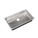 Just Manufacturing Brushed Steel 30 x 18 in. No Hole Stainless Steel Single Bowl Undermount Kitchen Sink 