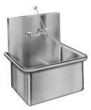 Just Manufacturing Brushed Steel *CVR* Lead Law Compliant A-18665-TMX SERV SINK W/ B 
