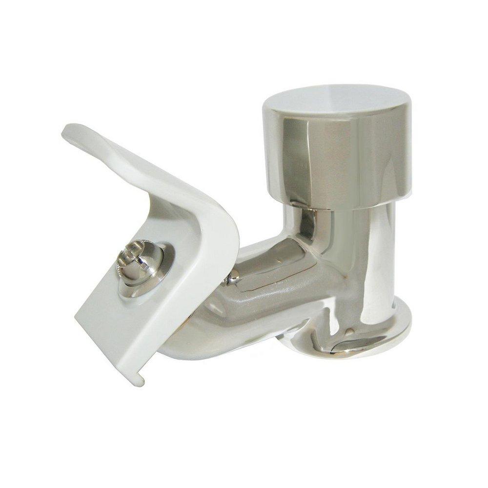 Just Manufacturing Stainless Steel Push Button Handle Bubbler 