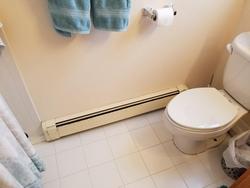 4 ft. Complete Baseboard Heater White Aluminum