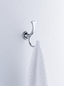 Brizo Chrome 2-Hook Robe Hook 