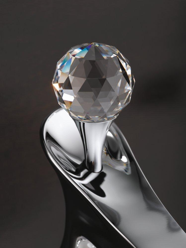 Brizo Brushed Nickel Brass Finial 