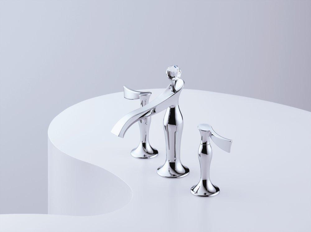 Brizo Brushed Nickel Brass Finial 