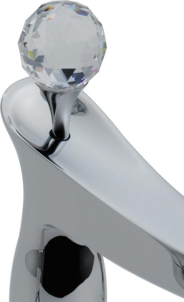 Brizo Chrome Crystal Finial for Roman Tub Faucets 