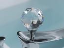 Brizo Chrome Crystal Finial for Roman Tub Faucets 