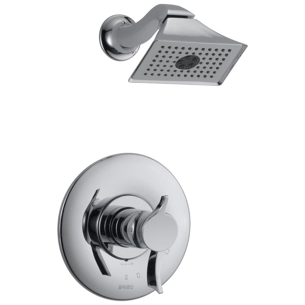 Brizo Chrome 2.5 gpm Single Lever Handle Trim Thermostatic Shower (Trim Only) 