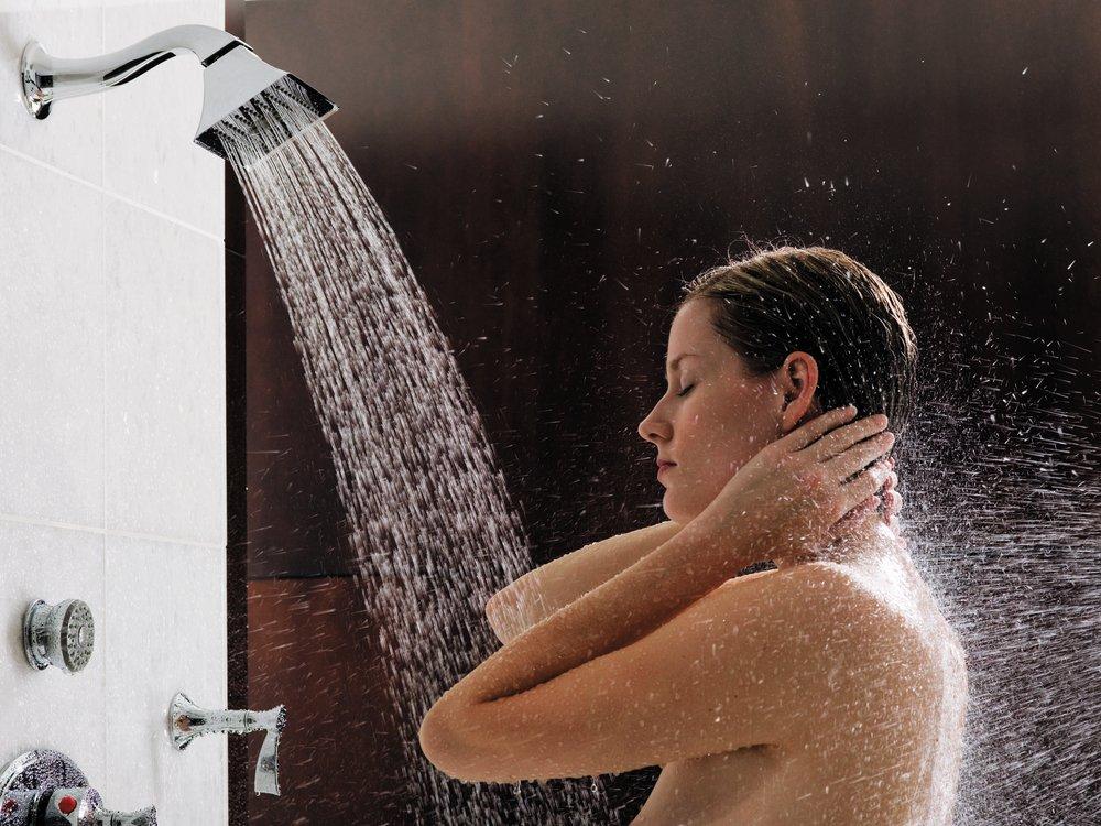 Brizo Chrome 7 in. Wall Mount Shower Arm 