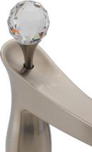 Brizo Brushed Nickel Crystal Finial for Roman Tub Faucets 