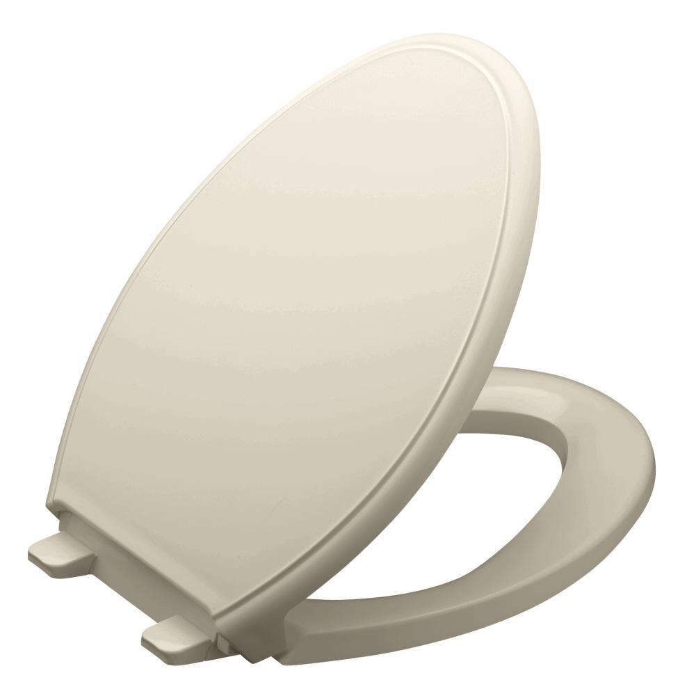 KOHLER Sandbar Elongated Closed Front Toilet Seat 