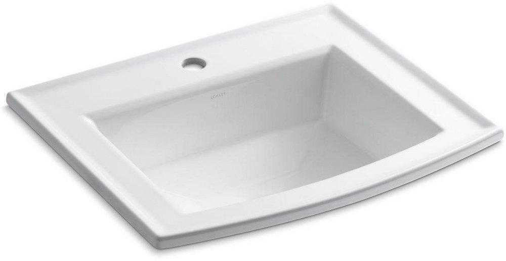 KOHLER White Drop-in Basin 