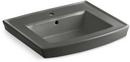 KOHLER Thunder&trade; Grey Pedestal Vessel 