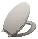 Elongated Closed Front Toilet Seat in Cashmere