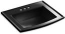 KOHLER Black Black&trade; Drop-in Basin 