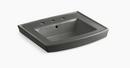 KOHLER Thunder&trade; Grey Pedestal Vessel 