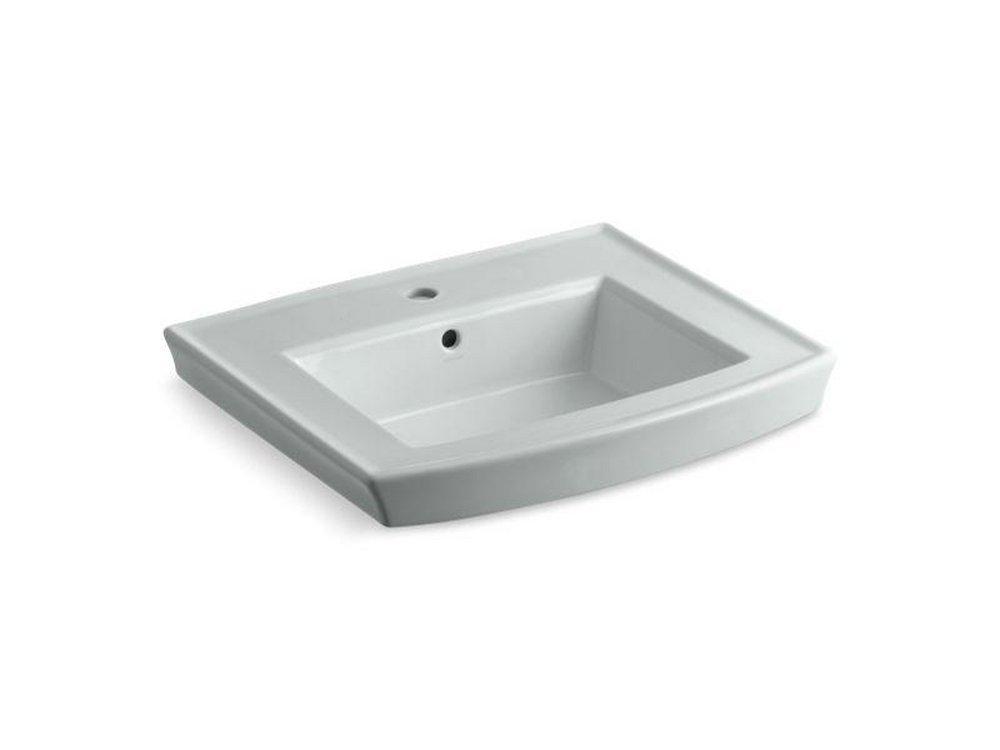 KOHLER Ice&trade; Grey Pedestal Vessel 