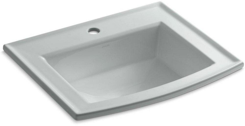 KOHLER Ice&trade; Grey Drop-in Basin 
