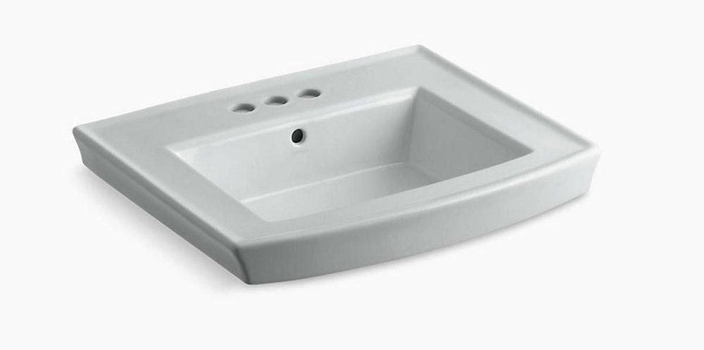 KOHLER Ice&trade; Grey Pedestal Vessel 