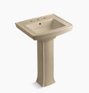 Rectangular Pedestal Sink with Base in Mexican Sand™