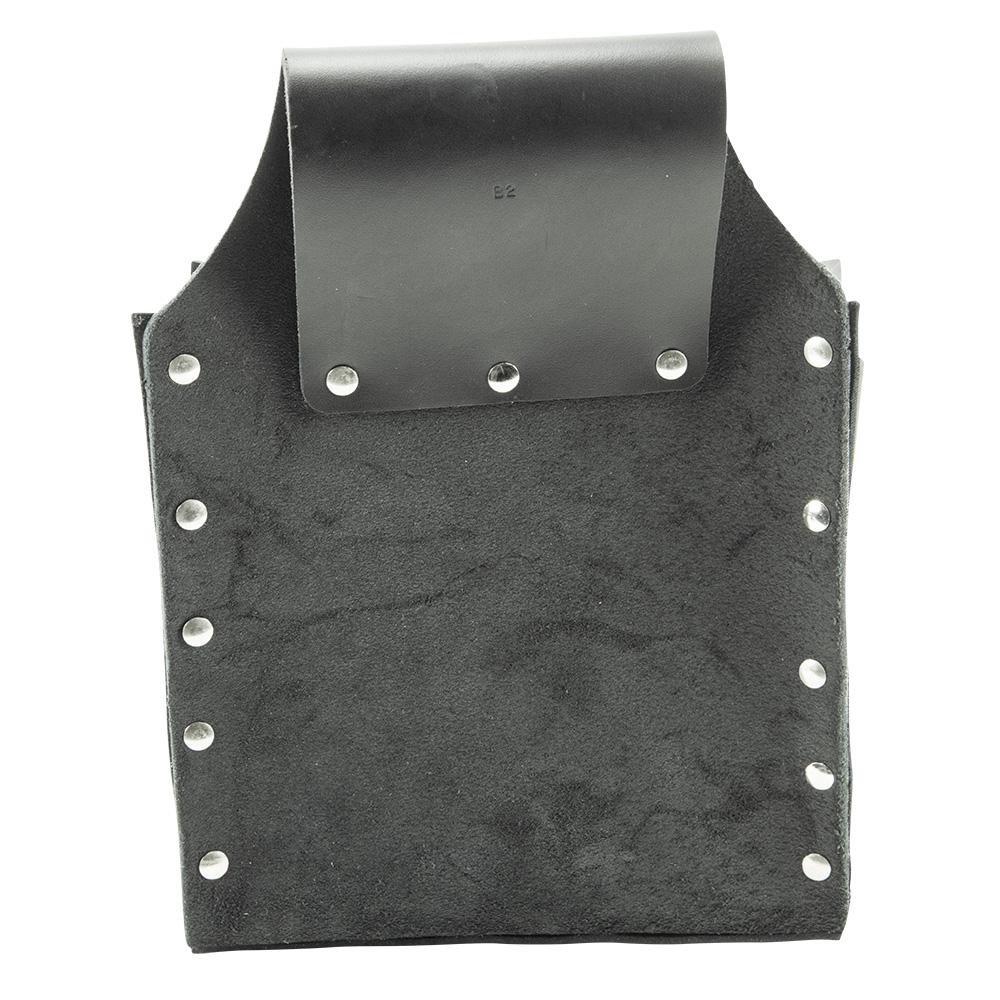 Klein Tools Black 7 x 2-1/2 in. Leather Tool Pouch 6 Pocket 