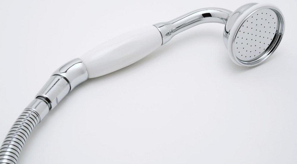 Perrin & Rowe Polished Nickel Single Function Hand Shower 