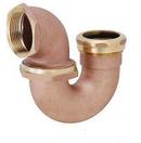 Matco-Norca Rough Brass 1-1/2 in. Sink Trap in Rough Brass 