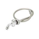 T&S Brass Polished Chrome 40-3/4 in. Push Button Spray Valve 