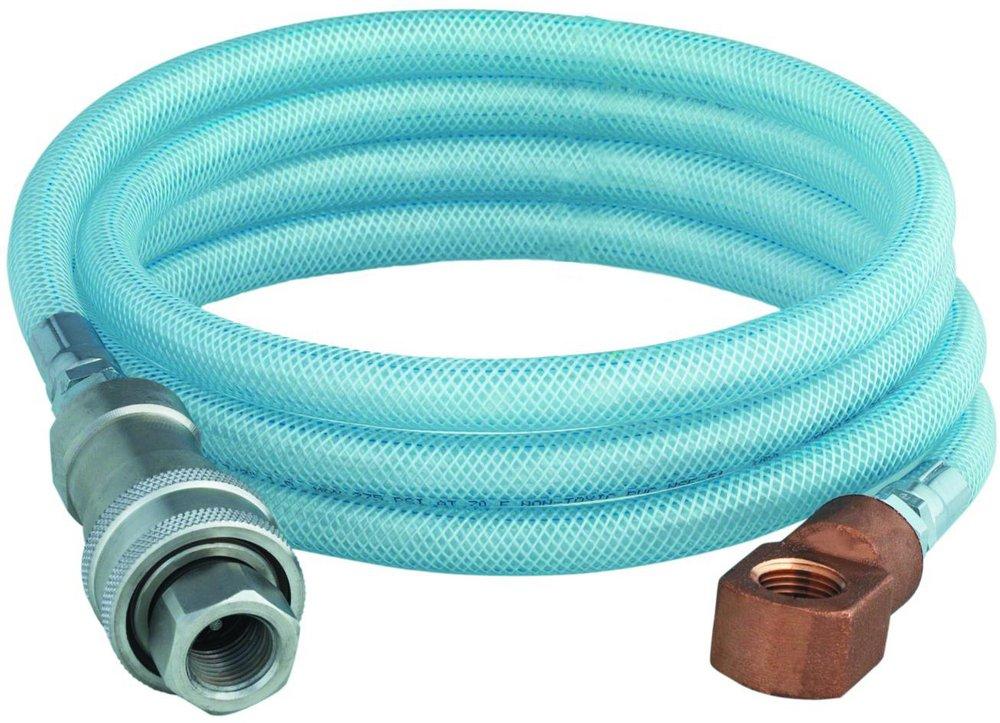 T&S Brass Silver Vinyl Hose Accessory 