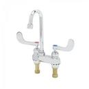 T&S Brass Chrome Medical Faucet Deckmount Rigid Gooseneck 
