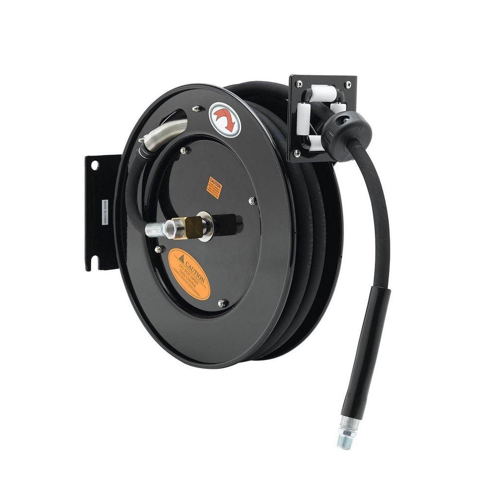 T&S Brass Steel FNPT Open Hose Reel in Coated Steel 