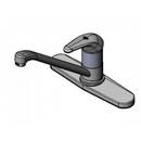Single Lever, Sidespray w/ 7' Hose, 9" Spout, Swivel Base, Flex Supplies, 10" Deckplate 