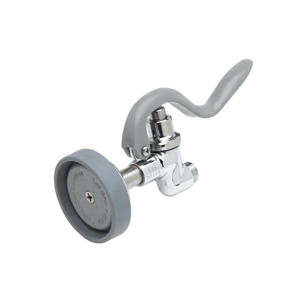 T&S Brass Chrome Plated *CVR* California Energy Commission Registered Lead Law Compliant 1.42 GPM B-0107 LESS H 