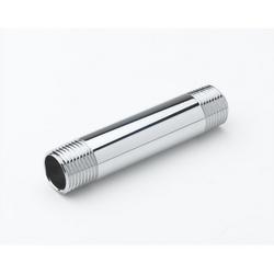 Nipple/Riser, 3/8" NPT x 3" Long (Chrome-Plated)