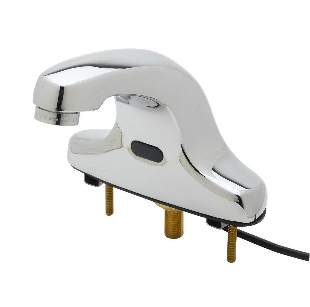 T&S Brass Chrome Plated Sensor Bathroom Sink Faucet 
