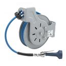 T&S Brass Steel 3/8 in. Open Hose Reel with High-flow Spray Valve in Coated Steel 