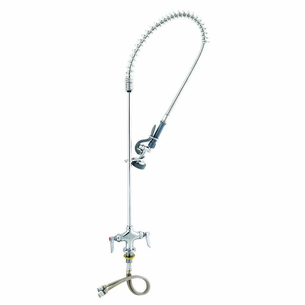 T&S Brass Chrome *CVR* CCY LF 1.42 GPM PRE-RINSE UNI 