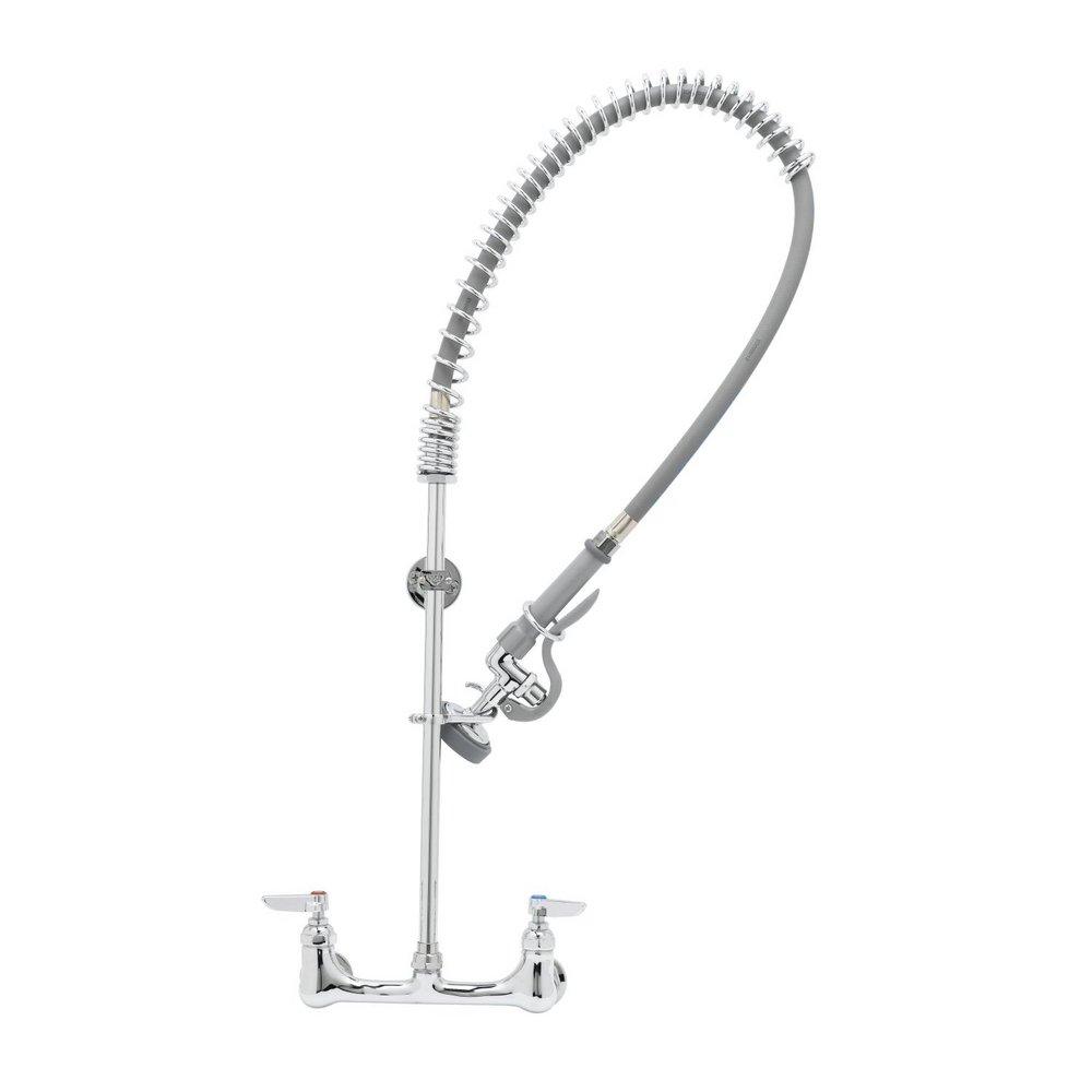 T&S Brass Chrome *CVR* California Energy Commission Registered Lead Law Compliant 1.42 GPM 8WM PRE-RINSE 