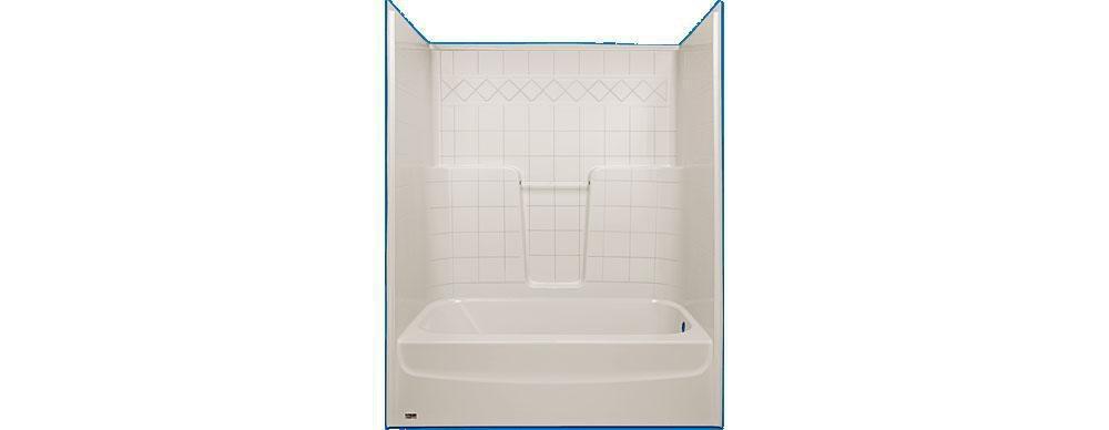 Fiber-Fab White 36 x 60 in. Tub and Shower 