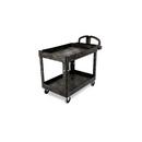 Rubbermaid Black 500 lb. Structural Foam Utility Cart in 