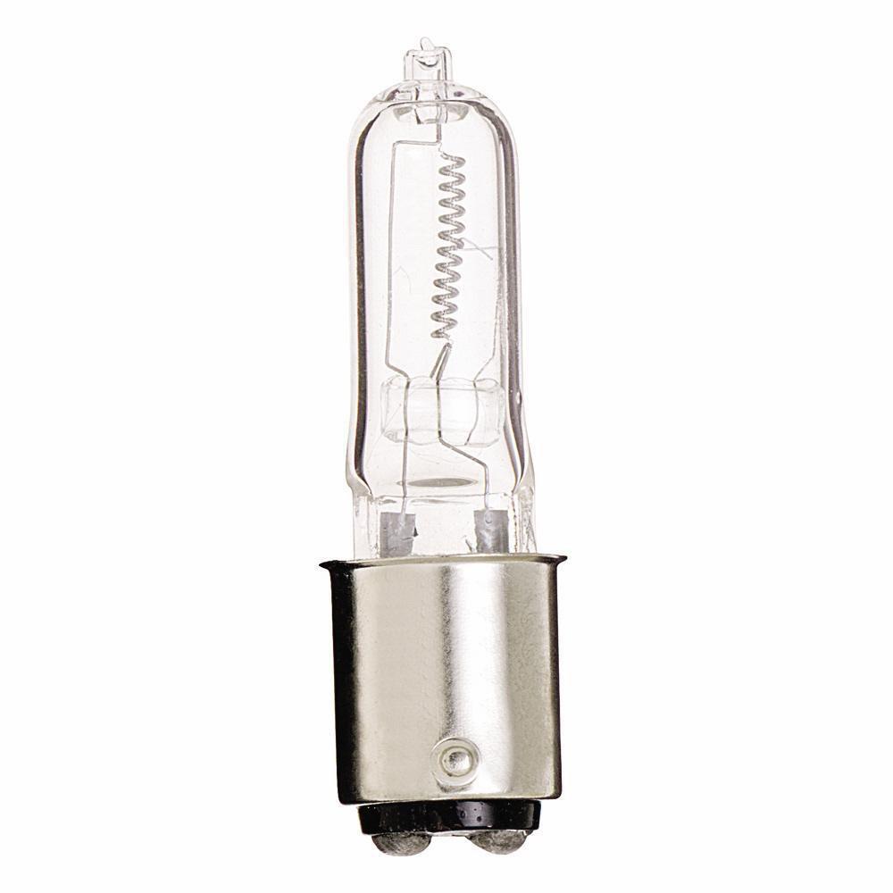 SATCO Clear Dimmable Halogen BA15d Bulb 